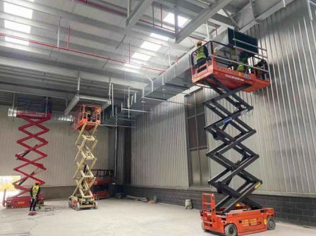 煙臺空調風管角鋼法蘭風管制作步驟
